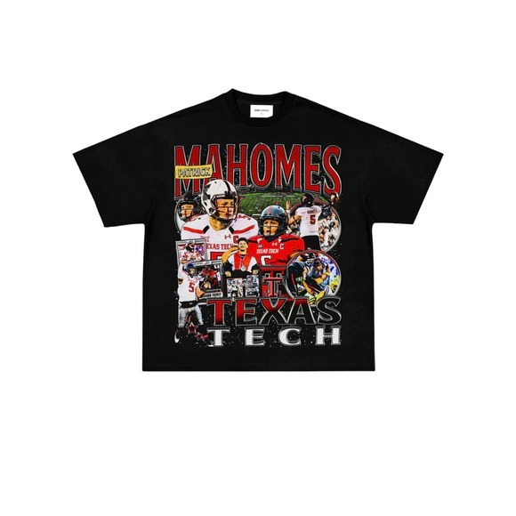 Game Changers NEW Patrick Mahomes Texas Tech tshirt size Small - Picture 2 of 2